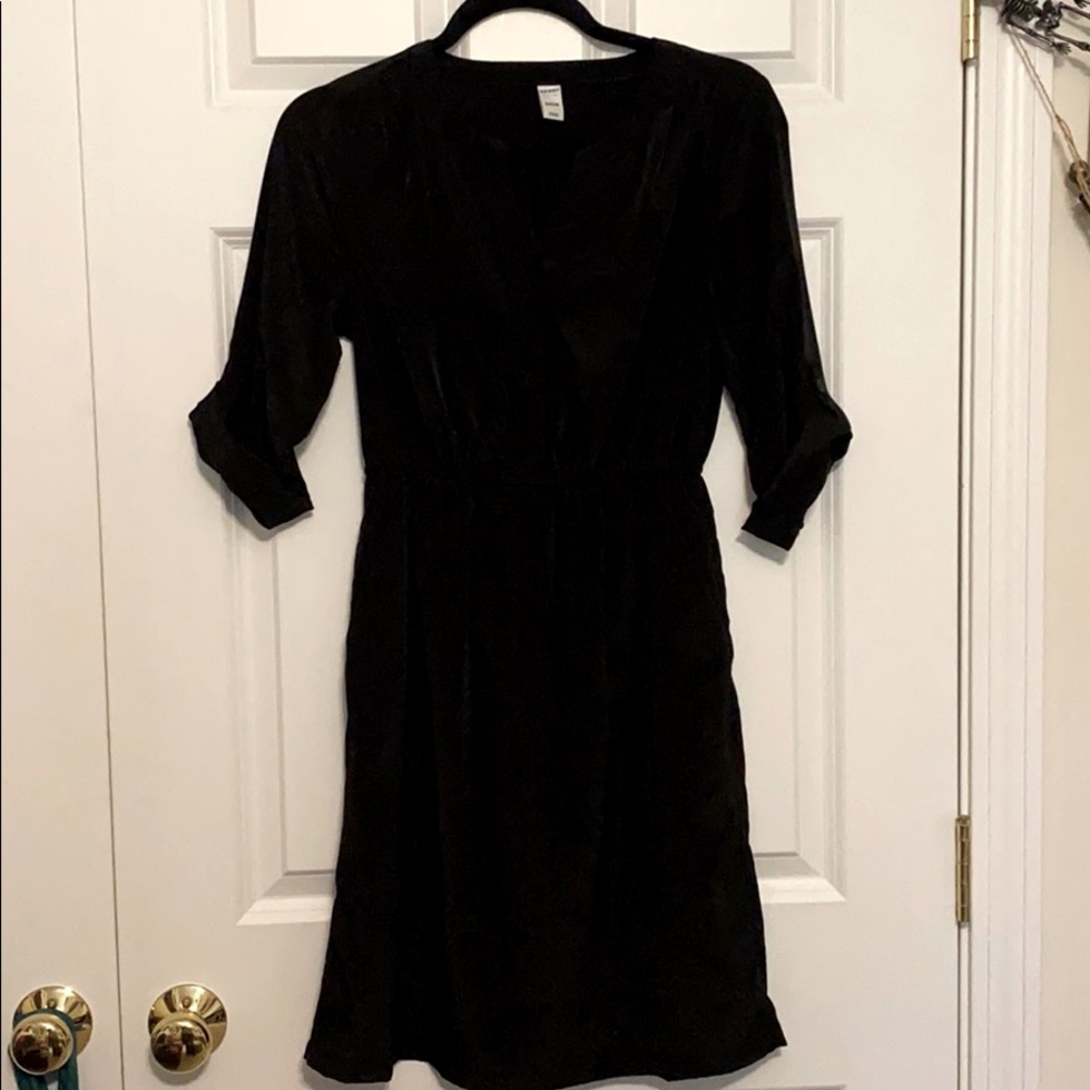 Old Navy Silky Shirt Dress